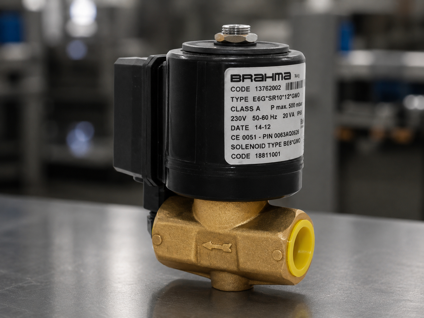 Válvula Solenoide Brahma