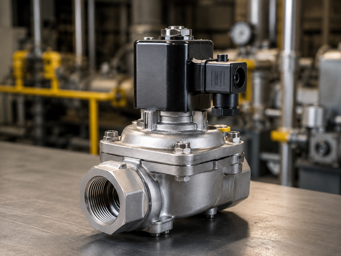 Válvula Solenoide para Gás