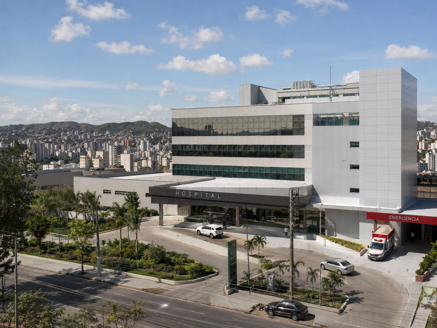 Projeto de conversão energética em hospital em Belo Horizonte